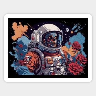 Zombie Astronaut Sticker